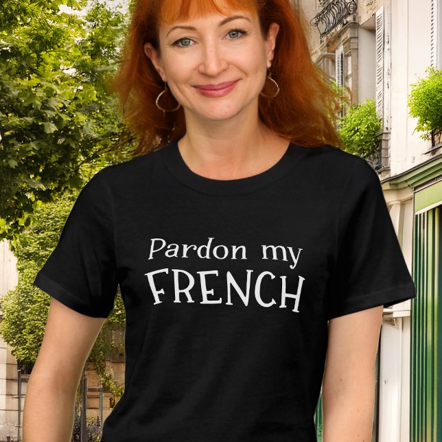 Camiseta Triblenda Perdonen mis divertidas vacaciones en Francia (Subido por el creador)