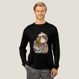 Camiseta Triblenda Perezoso comiendo ramen