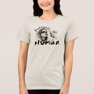 Camiseta Triblenda Perfectamente Humano – Arte de la Imperfección Emo