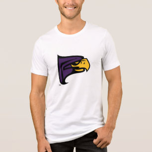 Camiseta Triblenda Perfil de mascota del halcón de Hunter College