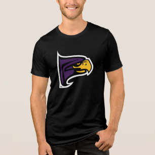 Camiseta Triblenda Perfil de mascota del halcón de Hunter College