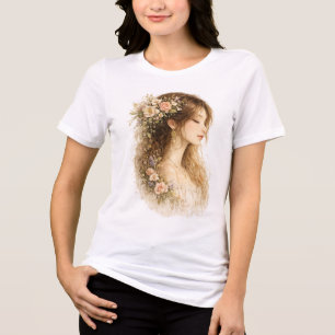 Camiseta Triblenda Perfil lateral botánico