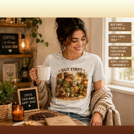 Camiseta Triblenda Pero Primero Capybara Leyendo Libro Animal Lindo C