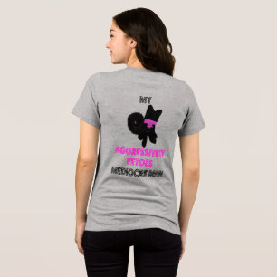 Camiseta Triblenda Perrito lindo con actitud