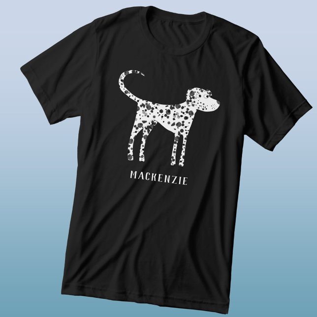 Camiseta Triblenda Perro dálmata personalizado (Fun personalized custom name dalmatian dog triblend t-shirt)