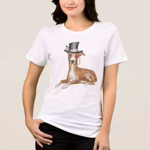 Camiseta Triblenda Perro de Greyhound