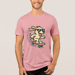 Camiseta Triblenda Perro de Monopatín