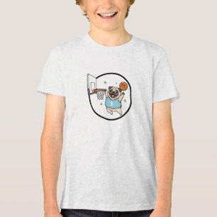 Camiseta Triblenda perro jugando baloncesto