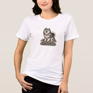 Camiseta Triblenda Perro lapón finlandés: parte perro, parte oso de p