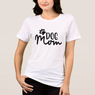 Camiseta Triblenda Perro Mom-Funny