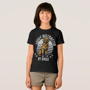 Camiseta Triblenda Perros fácilmente distraídos