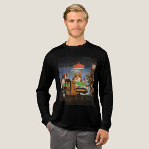 Camiseta Triblenda Perros jugando al póquer por C.M. Coolidge