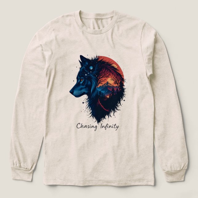 Camiseta Triblenda Persiguiendo infinito (Diseño traserp)