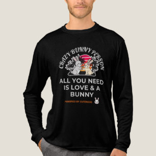 Camiseta Triblenda Persona de conejo loco 