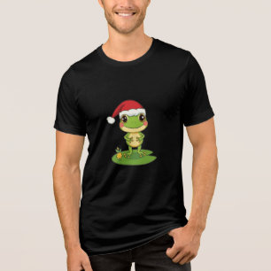 Camiseta Triblenda Personaje de rana de dibujos animados lindo que ll