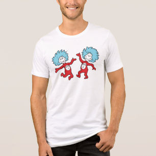Camiseta Triblenda Personaje Thing 1 y Thing 2 de Dr. Seuss