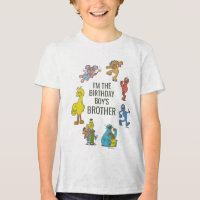 Personajes Vintage de Sesame Street Cumpleaños Tri