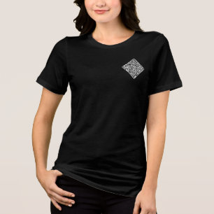 Camiseta Triblenda Personaliza tu divertido código QR