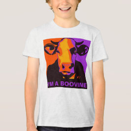 Camiseta Triblenda ¡Personalizable! Camiseta de vaca de arte pop boov