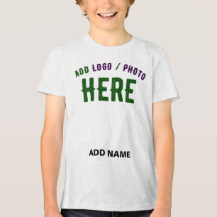CAMISETA TRIBLENDA PERSONALIZABLE MODERNO ESTILO BLANCO VERIFICADO MA