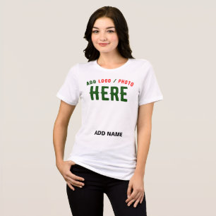 CAMISETA TRIBLENDA PERSONALIZABLE MODERNO ESTILO BLANCO VERIFICADO MA