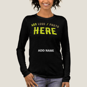 CAMISETA TRIBLENDA PERSONALIZABLE MODERNO ESTILO NEGRO VERIFICADO MAR