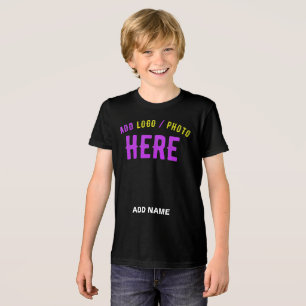 CAMISETA TRIBLENDA PERSONALIZABLE MODERNO ESTILO NEGRO VERIFICADO MAR