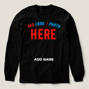 CAMISETA TRIBLENDA PERSONALIZABLE MODERNO ESTILO NEGRO VERIFICADO MAR