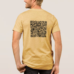 Camiseta Triblenda Personalizado Código QR Analizar información de su