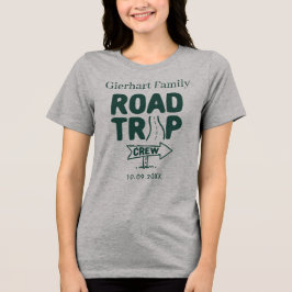 Camiseta Triblenda Personalizado coincidente de vacaciones de viaje p