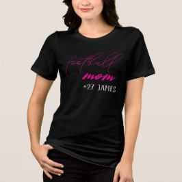 Camiseta Triblenda Personalizado Cute Football Mom