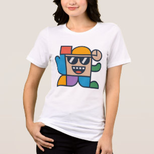 Camiseta Triblenda Personalizado de corte