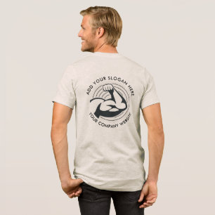 Camiseta Triblenda Personalizado de Empleados de Coworker con el logo