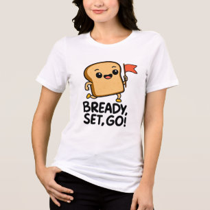 Camiseta Triblenda Personalizado De La Pista De Pan Cuidada - "Prepar