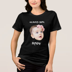 Camiseta Triblenda Personalizado del grupo de cumpleaños Face Face Fu