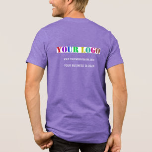Camiseta Triblenda Personalizado del logotipo de su empresa Textos Ca