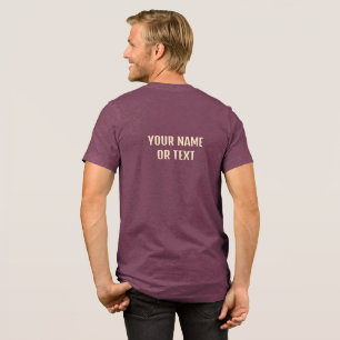Camiseta Triblenda Personalizado Fiesta de texto Animal