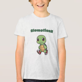 Camiseta Triblenda Personalizado Kawaii Turtle Sweatshirt Cute Slowmo