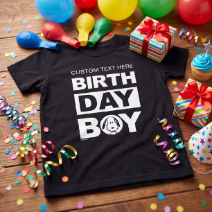 Camiseta Triblenda Personalizado Peanuts Noopy Birthday Boy