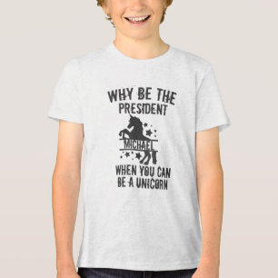 Camiseta Triblenda Personalizado por qué el presidente cita palabras 