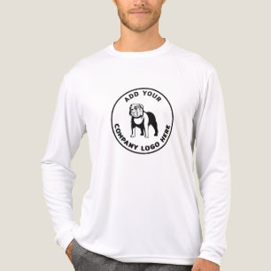 Camiseta Triblenda Personalizado Round Business Logo Vet Tech Company