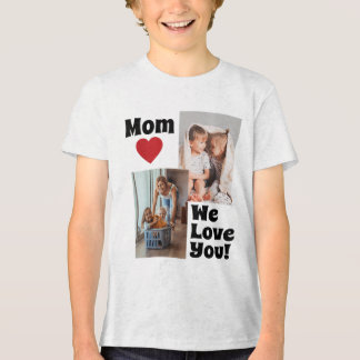 Camiseta Triblenda Personalizado Te Ama Foto De Mamá - Personaliza Co