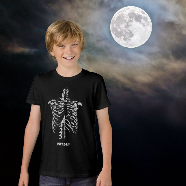 Camiseta Triblenda Personalizar de niños de Halloween en jaula de ray (Subido por el creador)