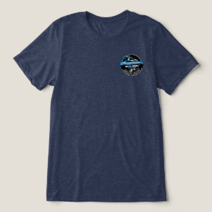 Camiseta Triblenda Personalizar lavado de coche móvil Detallado Azul