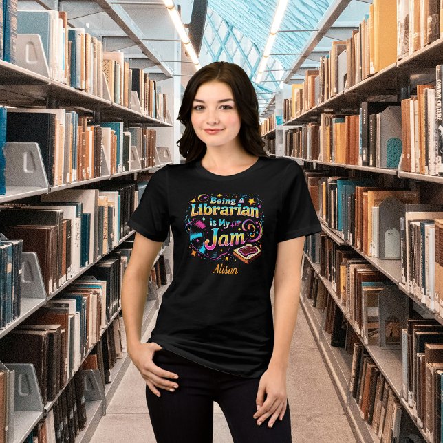 Camiseta Triblenda Personalized Librarian Gift (Subido por el creador)
