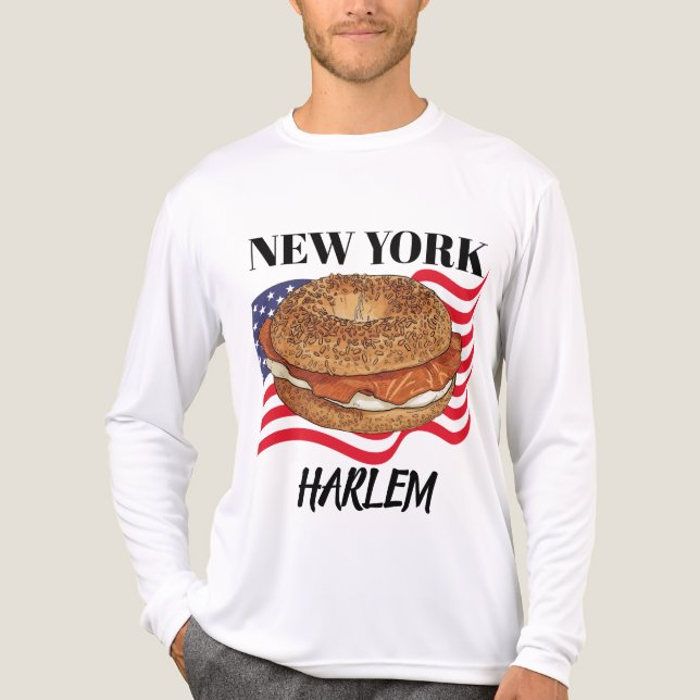 Camiseta Triblenda Personalized New York Men's Long Sleeve (Anverso )