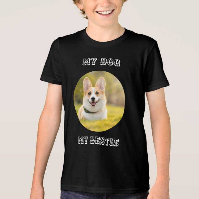 Camiseta Triblenda Personalized Photo Template for My Dog - My Best (Anverso)