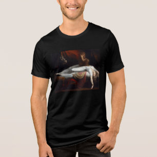 Camiseta Triblenda Pesadilla de Henry Fuseli Gothic Macabre Dark Art