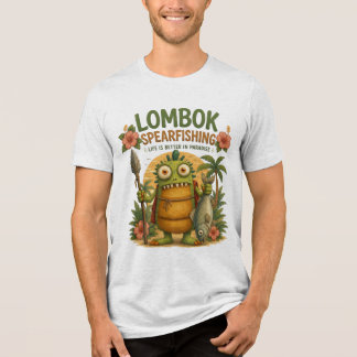 Camiseta Triblenda Pesca con arpón en Lombok