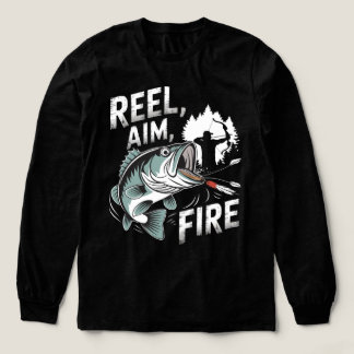 Camiseta Triblenda Pescador divertido de pesca retro vintage